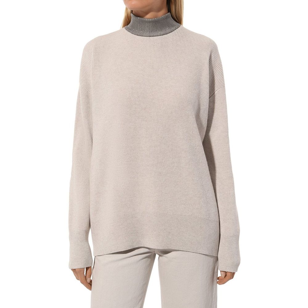 Women’s Brunello Cucinelli Beige Cashmere Sweater
