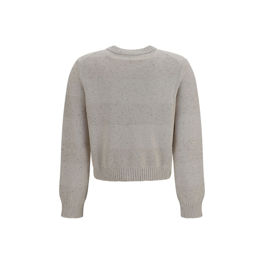 Women’s Brunello Cucinelli Beige Cotton Sweatshirt