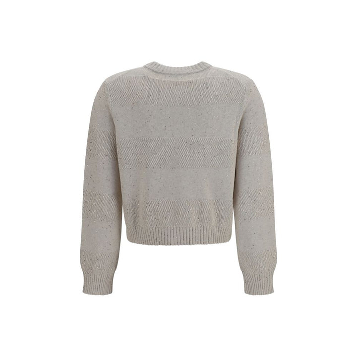 Women’s Brunello Cucinelli Beige Cotton Sweatshirt