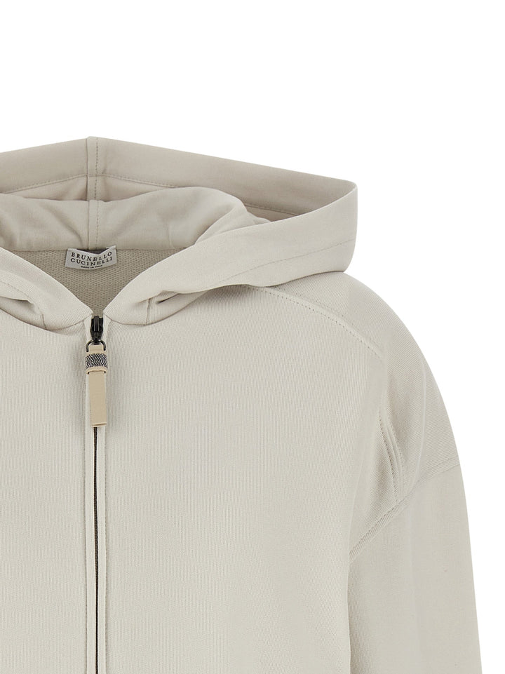 Women’s Brunello Cucinelli Beige Cotton Sweatshirt