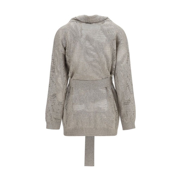 Women’s Brunello Cucinelli Beige Linen Cardigan
