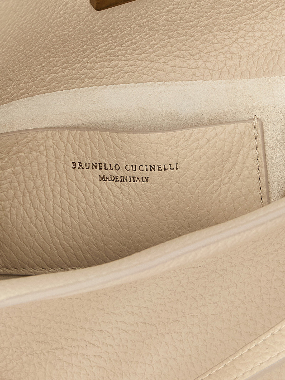 Women’s Brunello Cucinelli Beige Nubuc Leather Handbag