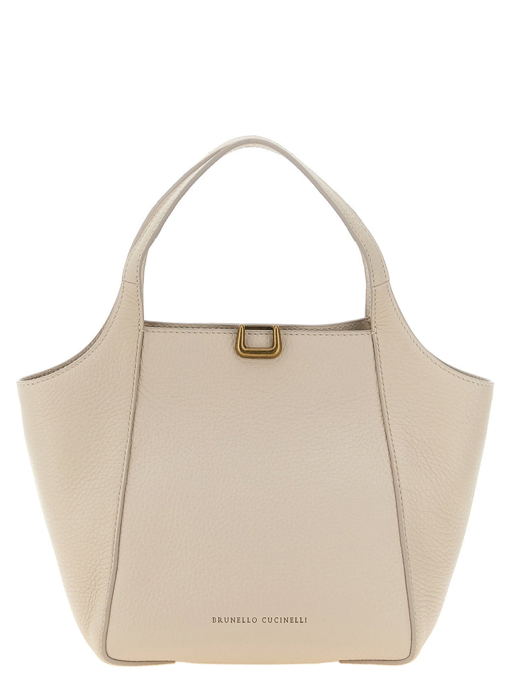 Women’s Brunello Cucinelli Beige Nubuc Leather Handbag