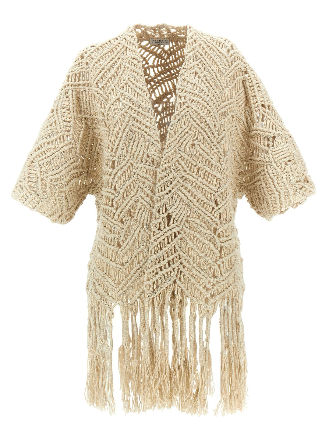 Women’s Brunello Cucinelli Beige Silk Cardigan