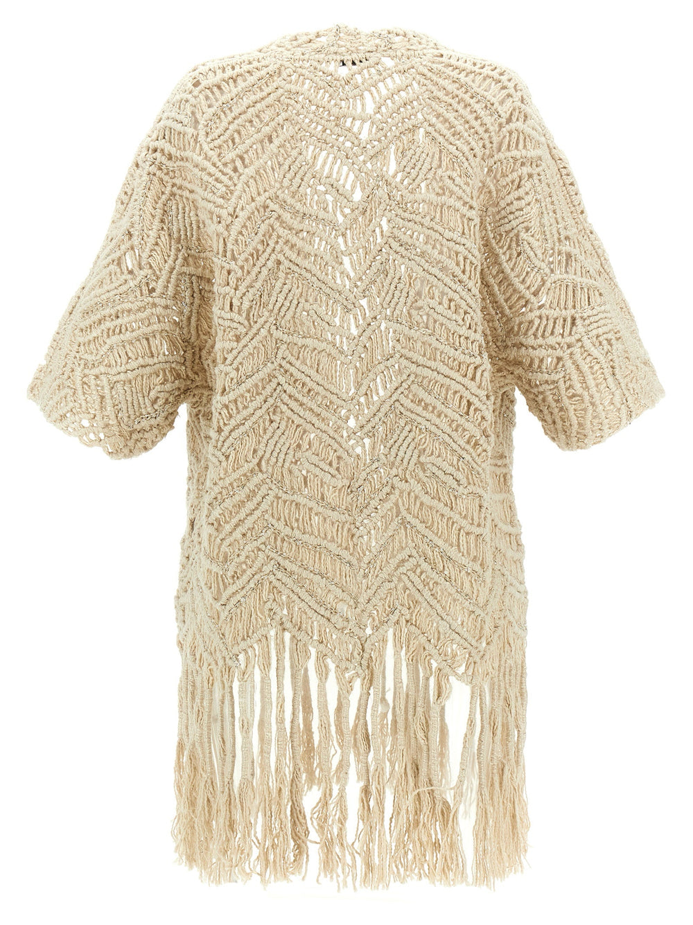 Women’s Brunello Cucinelli Beige Silk Cardigan