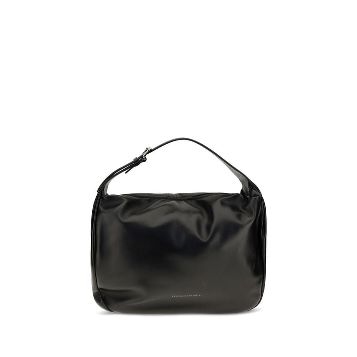 Women’s Brunello Cucinelli Black Lamb Ovis Aries Shoulder Bag