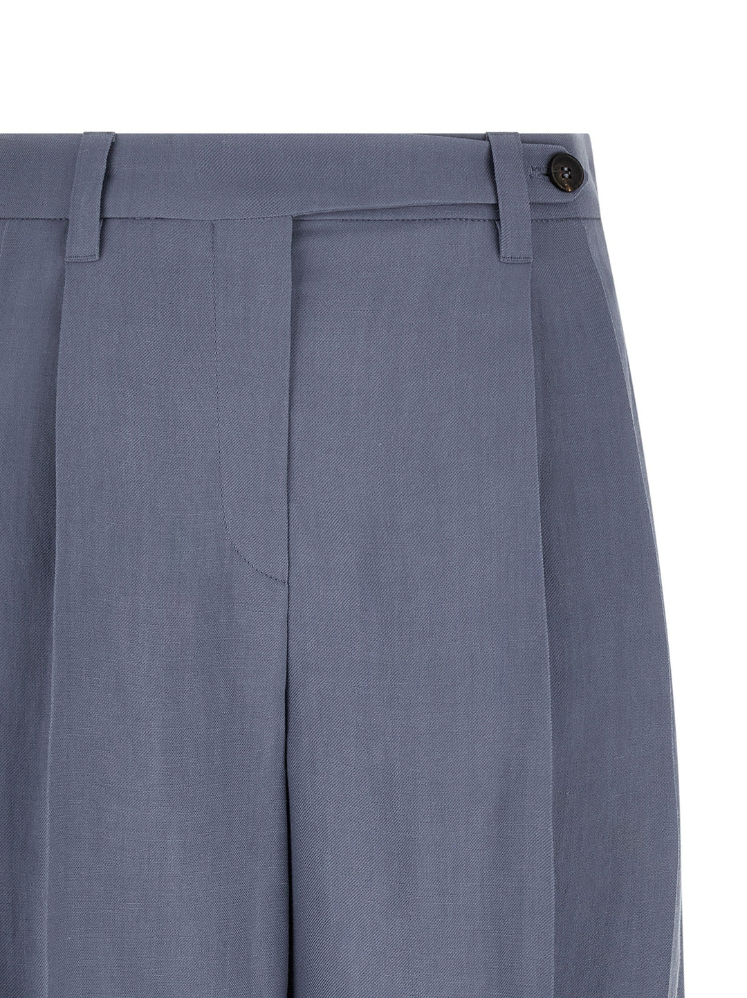 Women’s Brunello Cucinelli Blue Viscose Bermuda Shorts