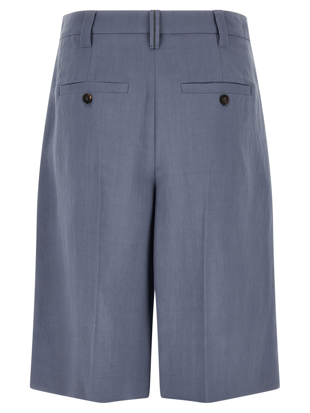 Women’s Brunello Cucinelli Blue Viscose Bermuda Shorts