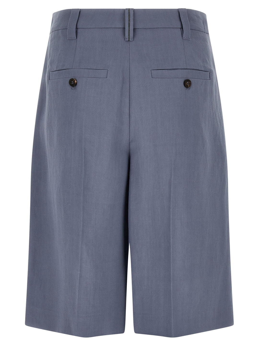 Women’s Brunello Cucinelli Blue Viscose Bermuda Shorts