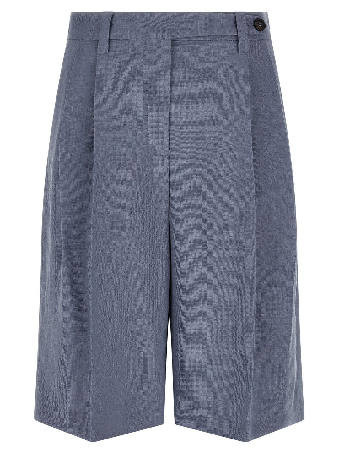 Women’s Brunello Cucinelli Blue Viscose Bermuda Shorts