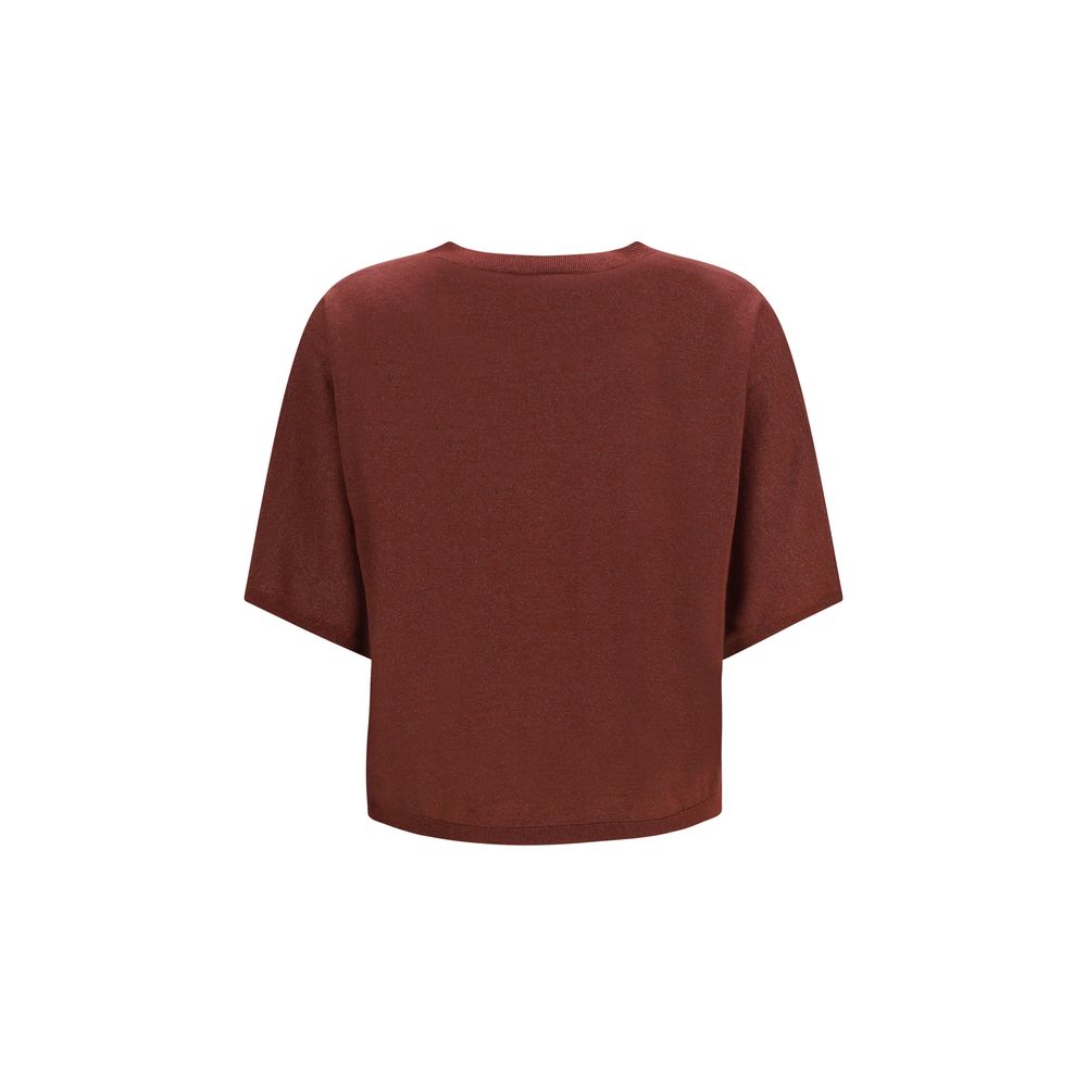 Women’s Brunello Cucinelli Bordeaux Cashmere Sweatshirt