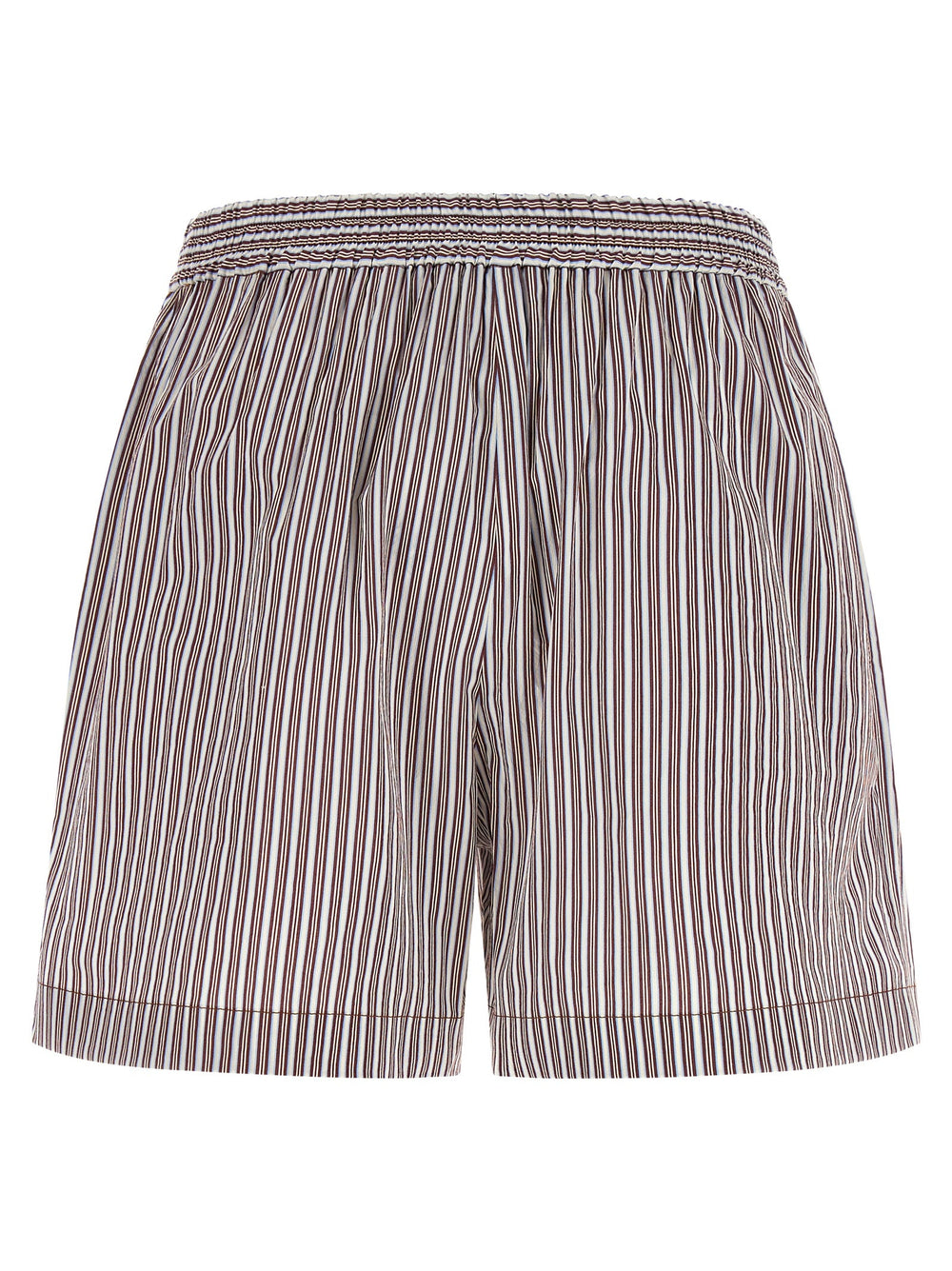 Women’s Brunello Cucinelli Bordeaux Cotton Bermuda Shorts