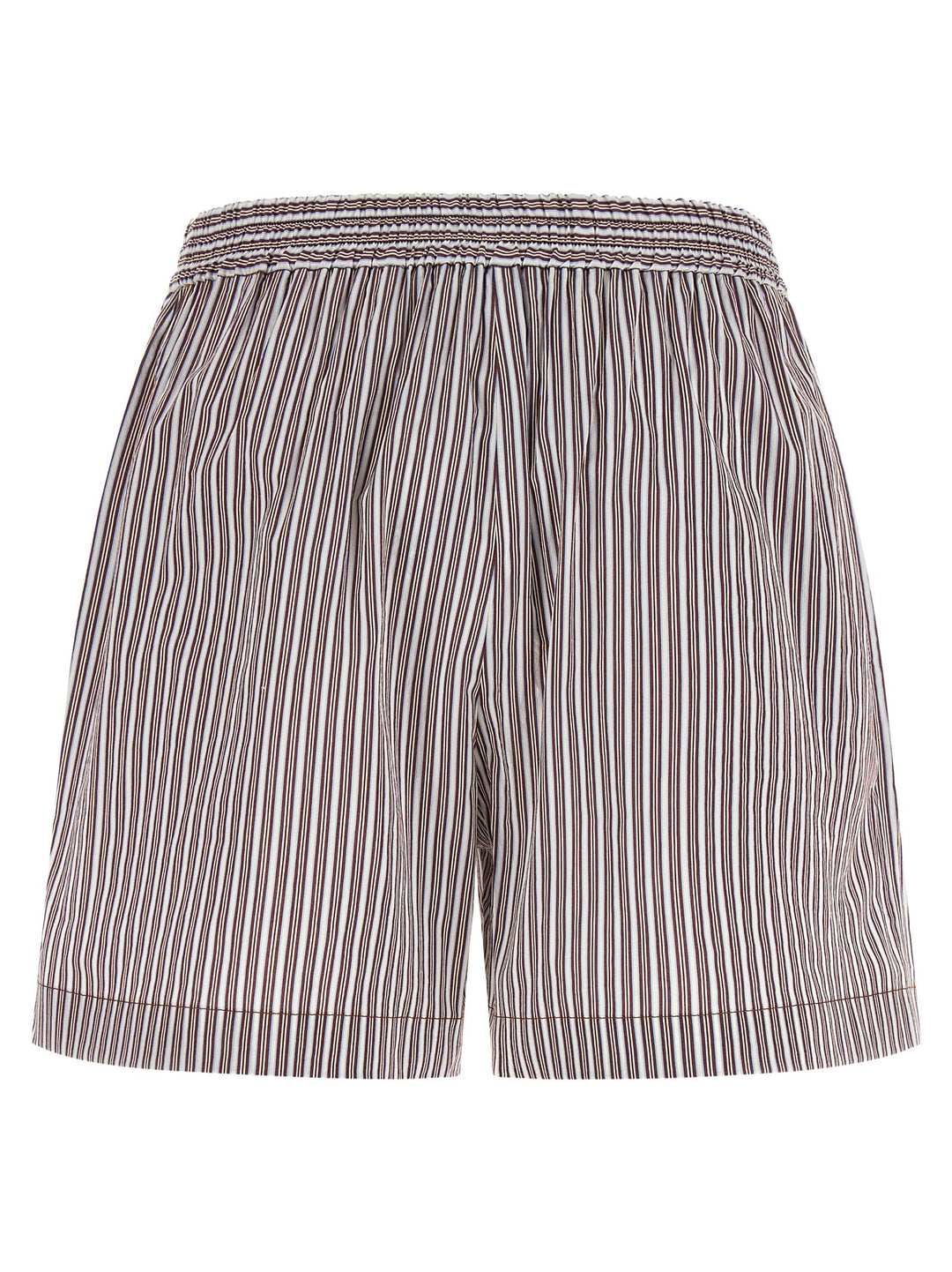 Women’s Brunello Cucinelli Bordeaux Cotton Bermuda Shorts
