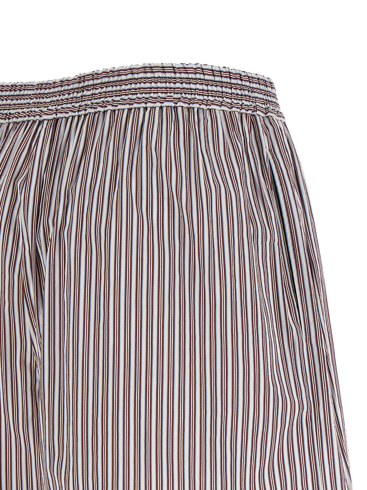 Women’s Brunello Cucinelli Bordeaux Cotton Bermuda Shorts