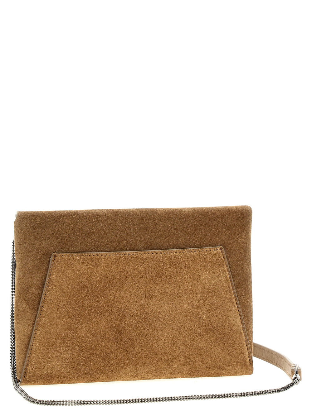 Women’s Brunello Cucinelli Brown Calfskin Clutch Bag