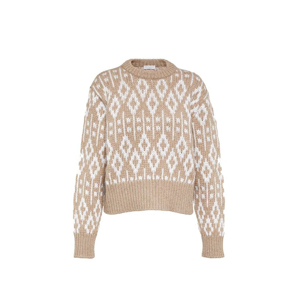 Women’s Brunello Cucinelli Brown Cashmere Sweater