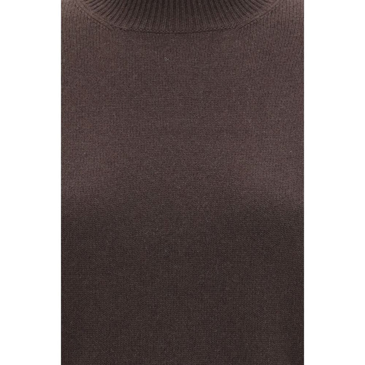 Women’s Brunello Cucinelli Brown Cashmere Turtleneck
