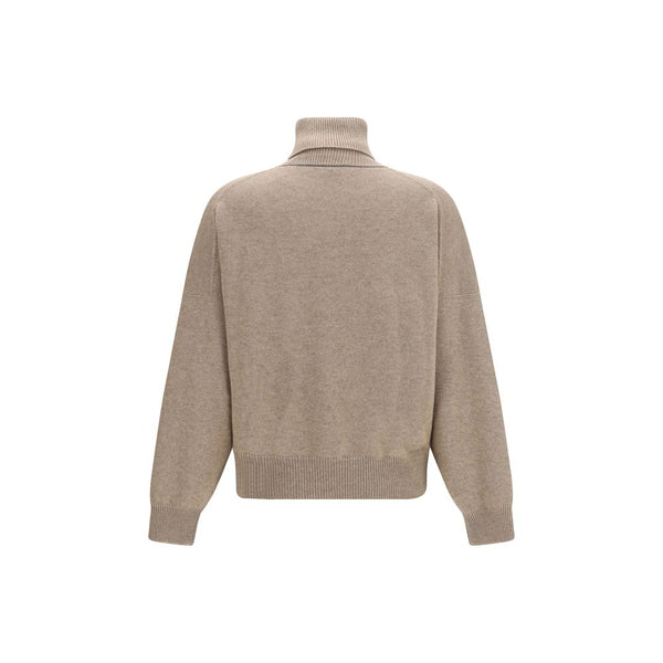 Women’s Brunello Cucinelli Brown Cashmere Turtleneck