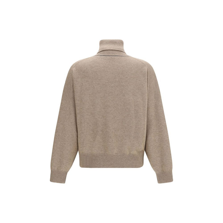 Women’s Brunello Cucinelli Brown Cashmere Turtleneck