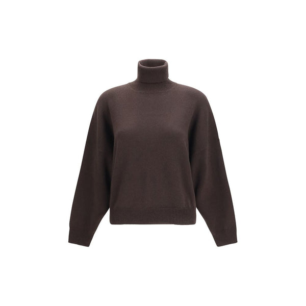 Women’s Brunello Cucinelli Brown Cashmere Turtleneck