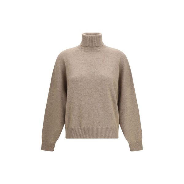 Women’s Brunello Cucinelli Brown Cashmere Turtleneck