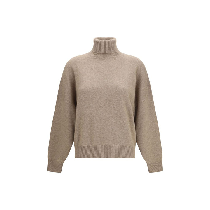 Women’s Brunello Cucinelli Brown Cashmere Turtleneck