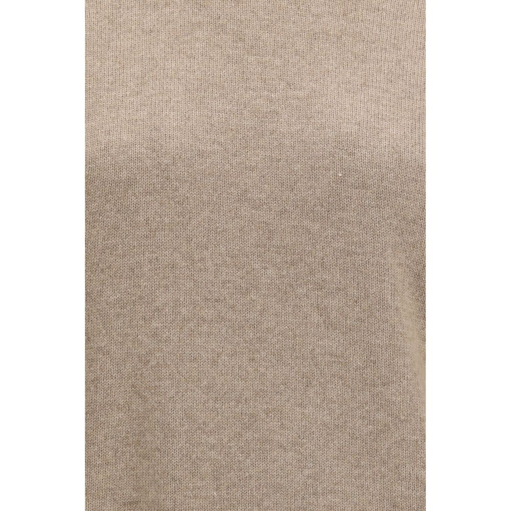 Women’s Brunello Cucinelli Brown Cashmere Turtleneck