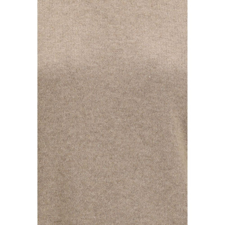 Women’s Brunello Cucinelli Brown Cashmere Turtleneck
