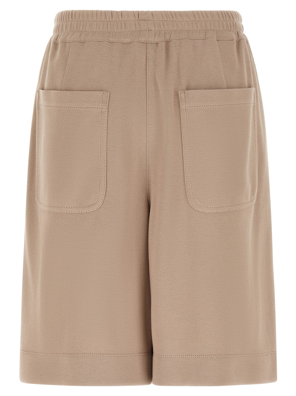 Women’s Brunello Cucinelli Brown Cotton Bermuda Shorts