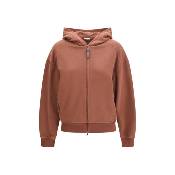 Women’s Brunello Cucinelli Brown Cotton Sweatshirt