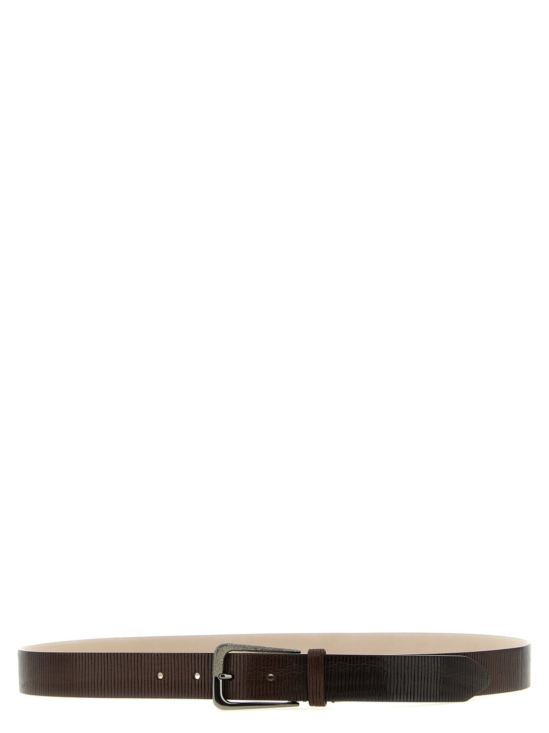 Women’s Brunello Cucinelli Brown Leather Regular Belt
