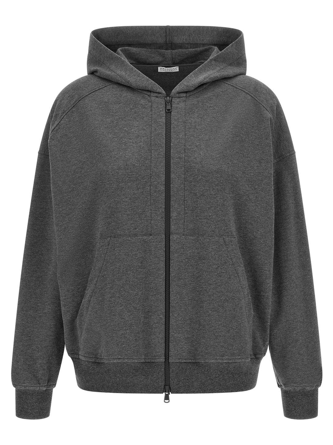 Women’s Brunello Cucinelli Gray Cotton Sweatshirt