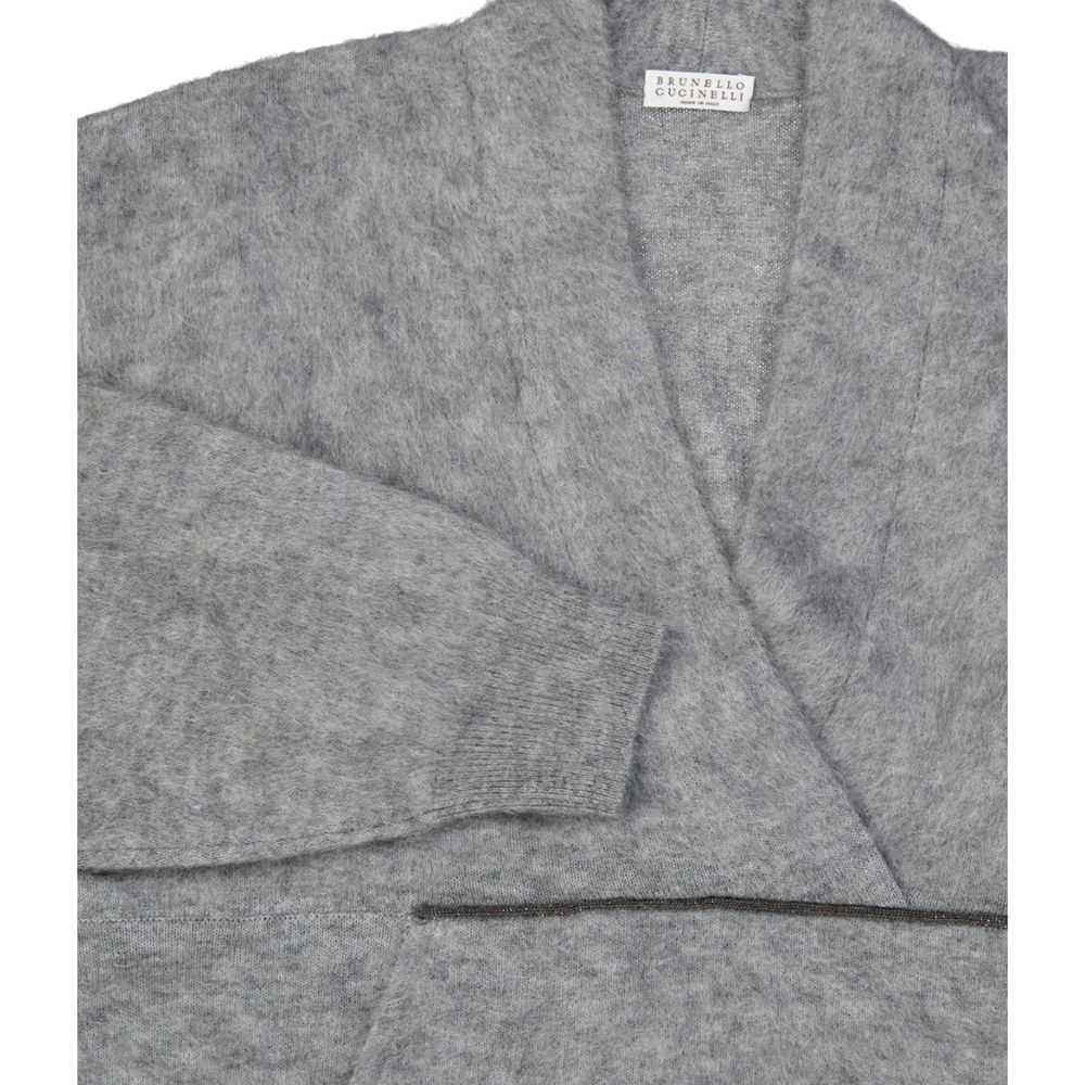 Women’s Brunello Cucinelli Gray Wool Sweatshirt