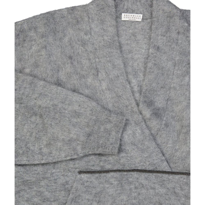 Women’s Brunello Cucinelli Gray Wool Sweatshirt