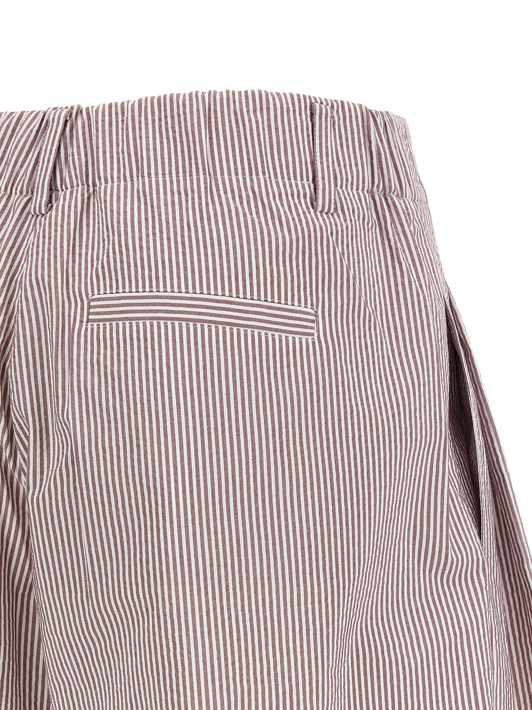 Women’s Brunello Cucinelli Multicolor Cotton Bermuda Shorts