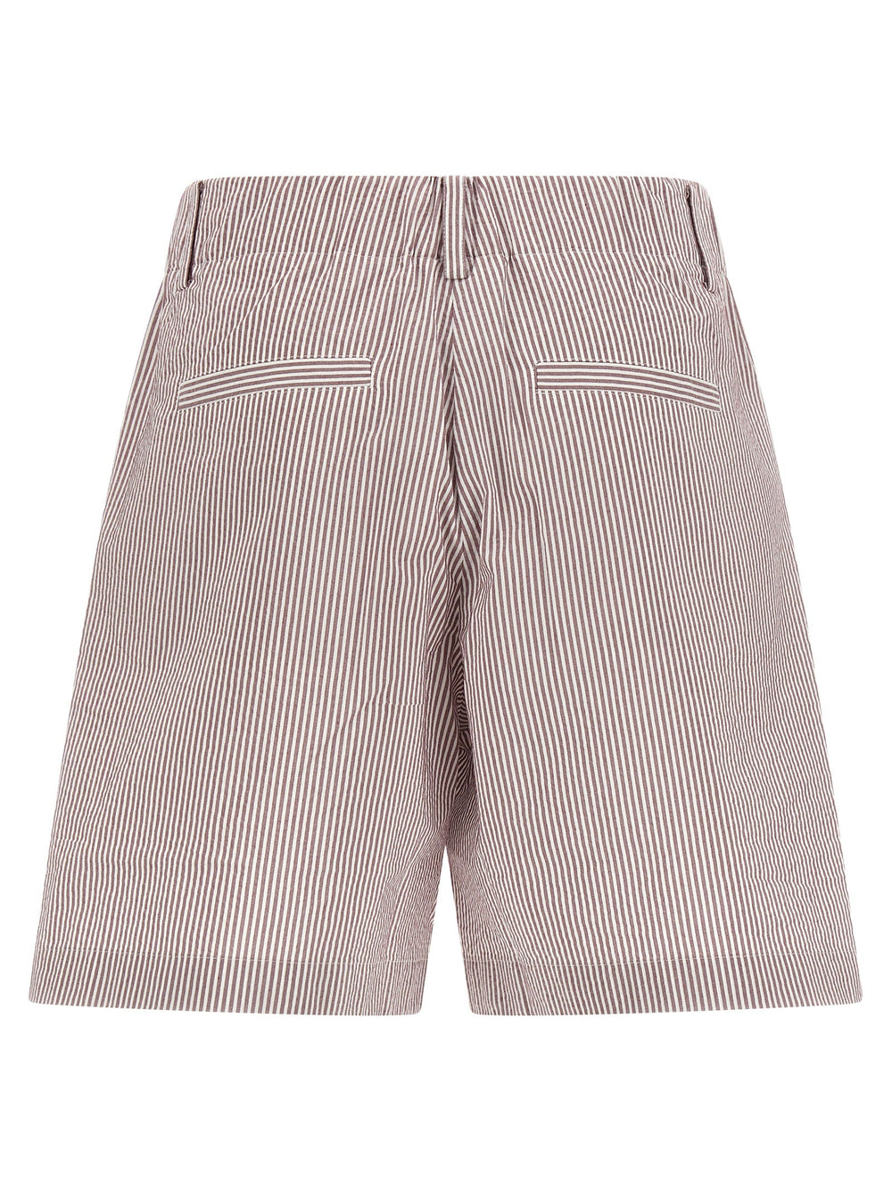 Women’s Brunello Cucinelli Multicolor Cotton Bermuda Shorts