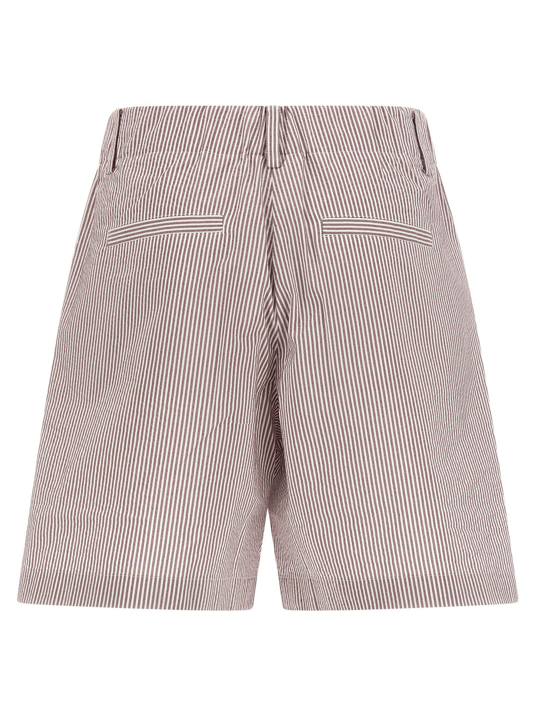 Women’s Brunello Cucinelli Multicolor Cotton Bermuda Shorts