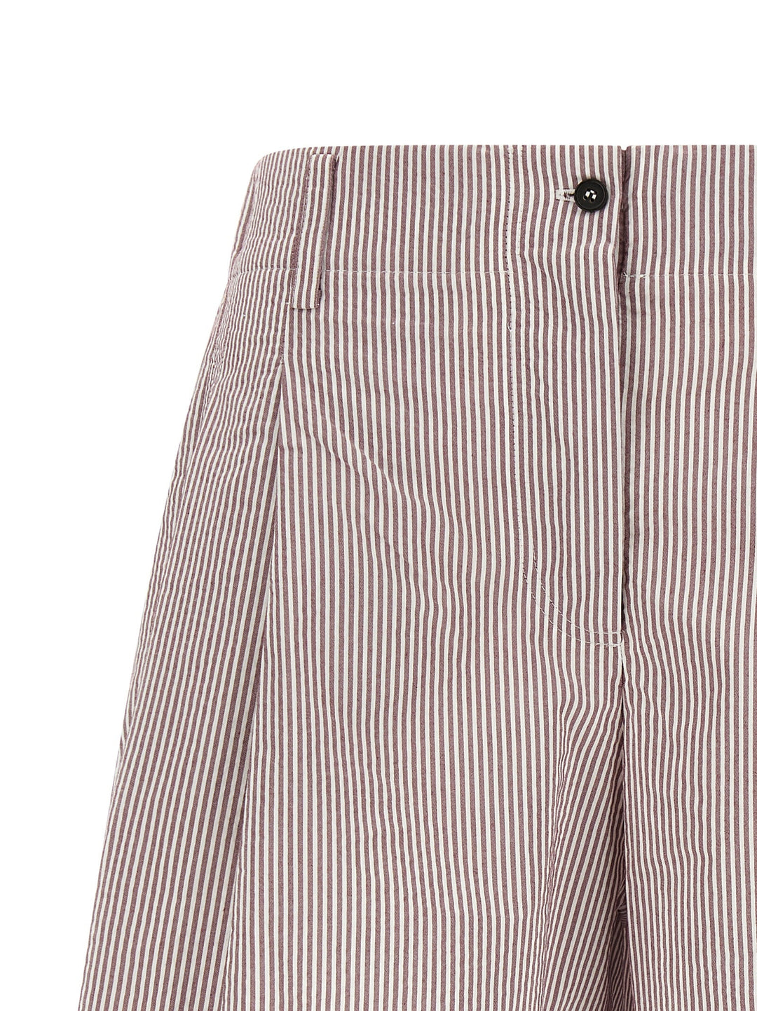 Women’s Brunello Cucinelli Multicolor Cotton Bermuda Shorts