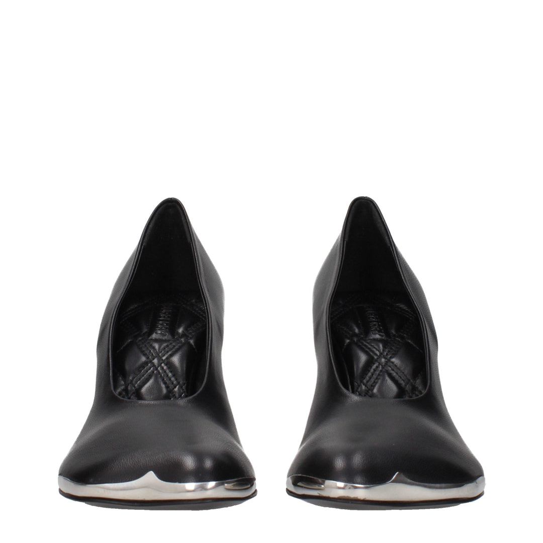 Women’s Burberry Black Leather High Heel Pumps