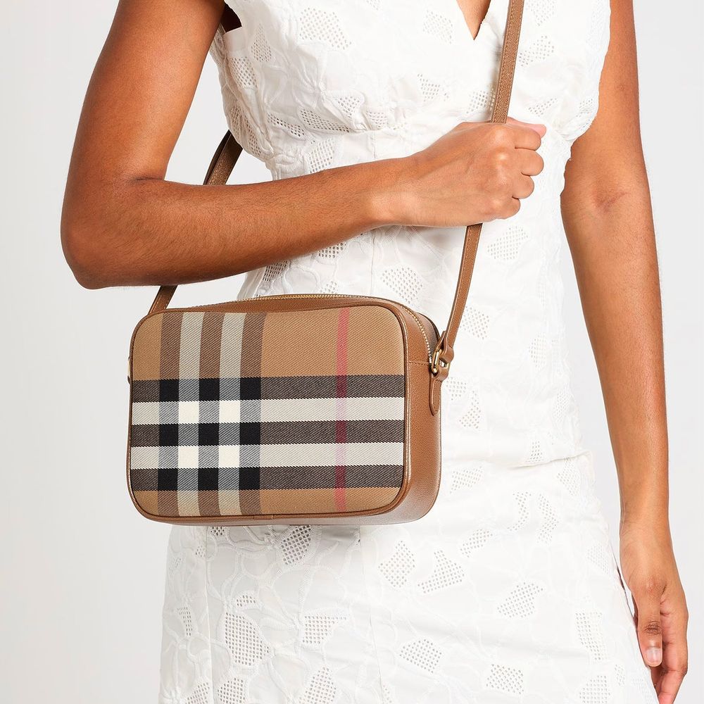 Women’s Burberry Brown Leather Shoulder Bag