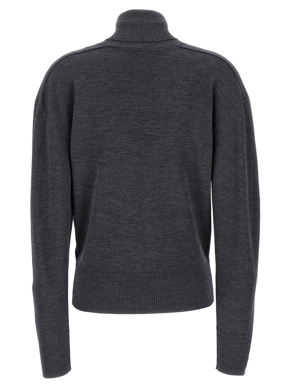 Women’s Burberry Gray Wool Cardigan