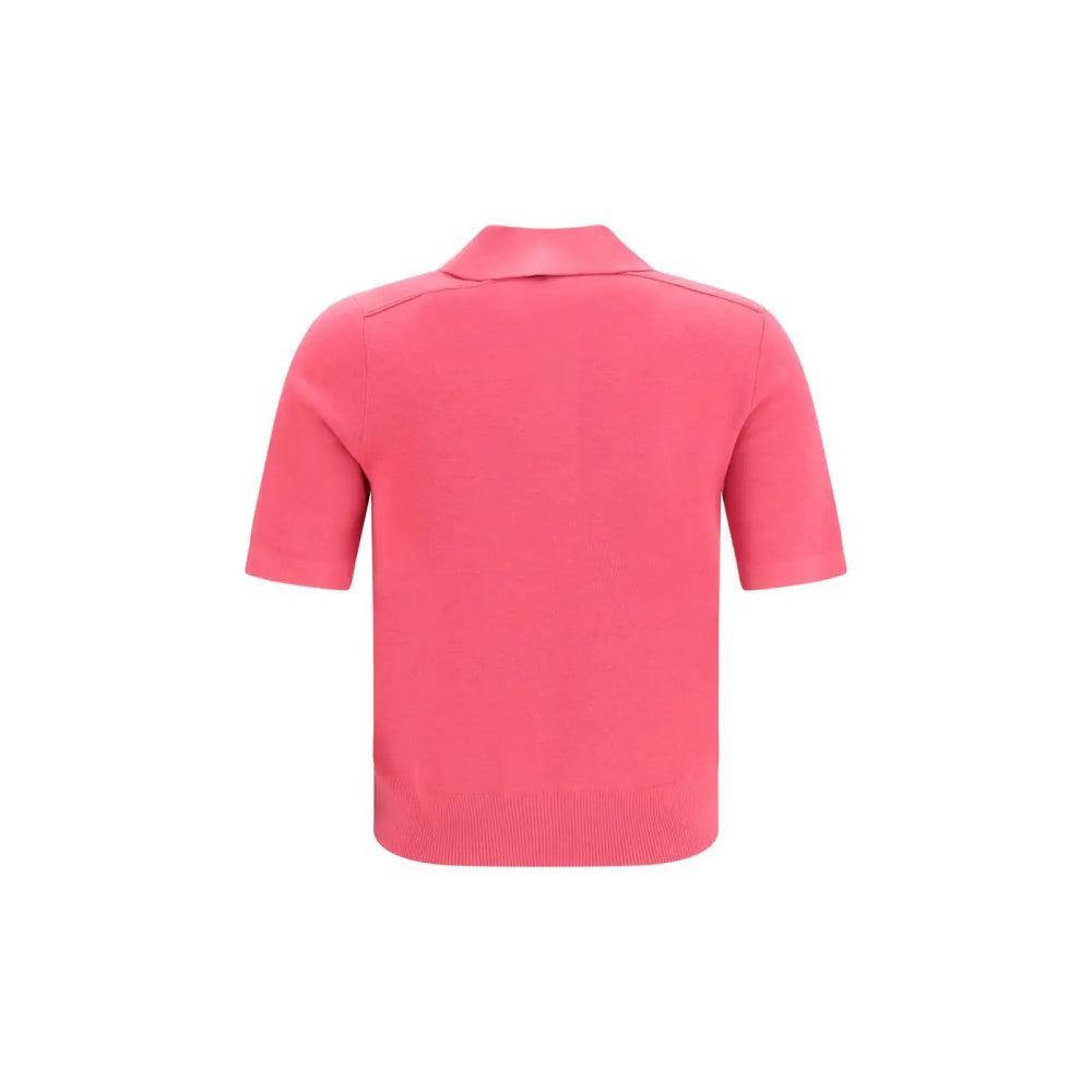 Women’s Burberry Multicolor Wool Oves Aries Polo Shirt