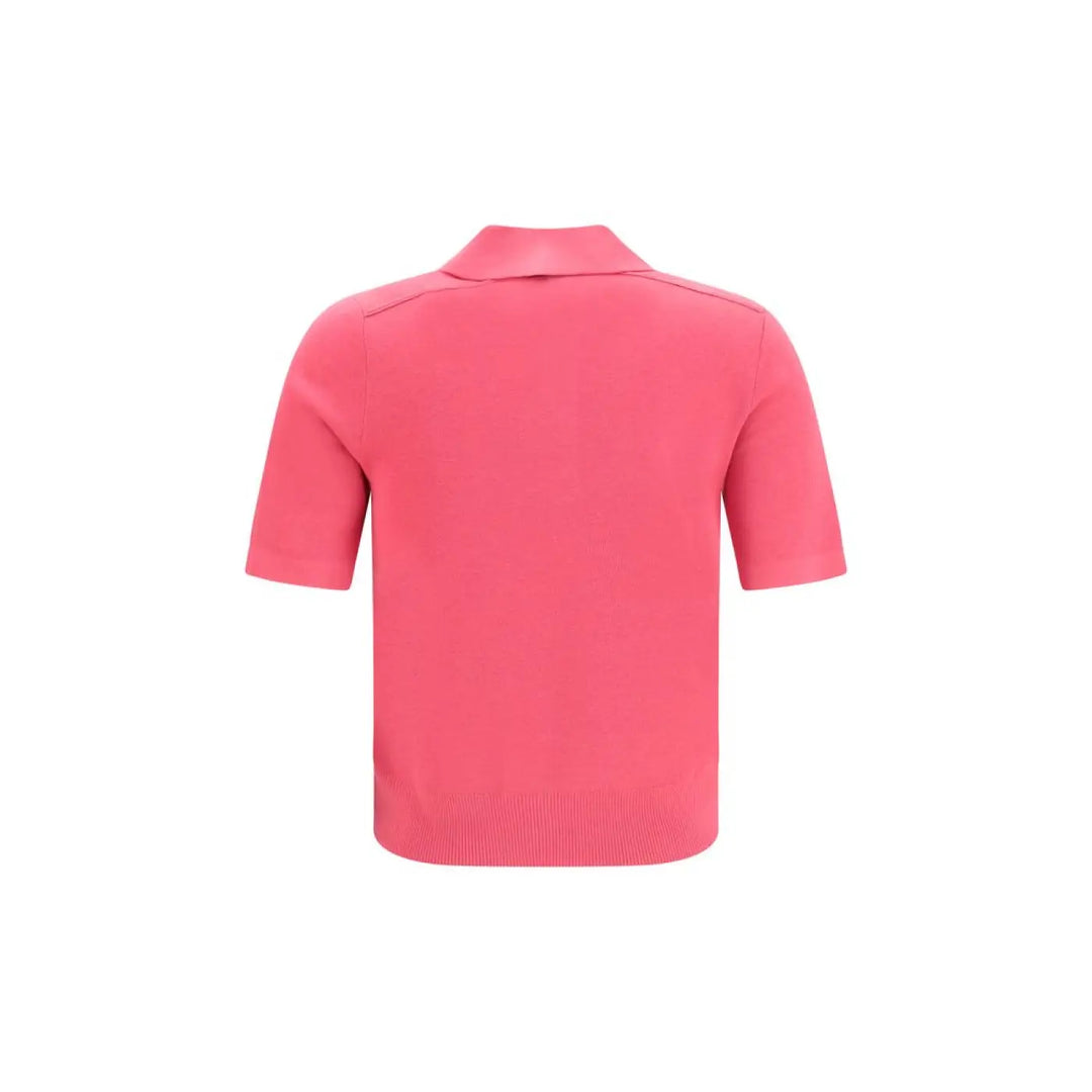 Women’s Burberry Multicolor Wool Oves Aries Polo Shirt
