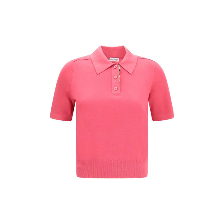 Women’s Burberry Multicolor Wool Oves Aries Polo Shirt