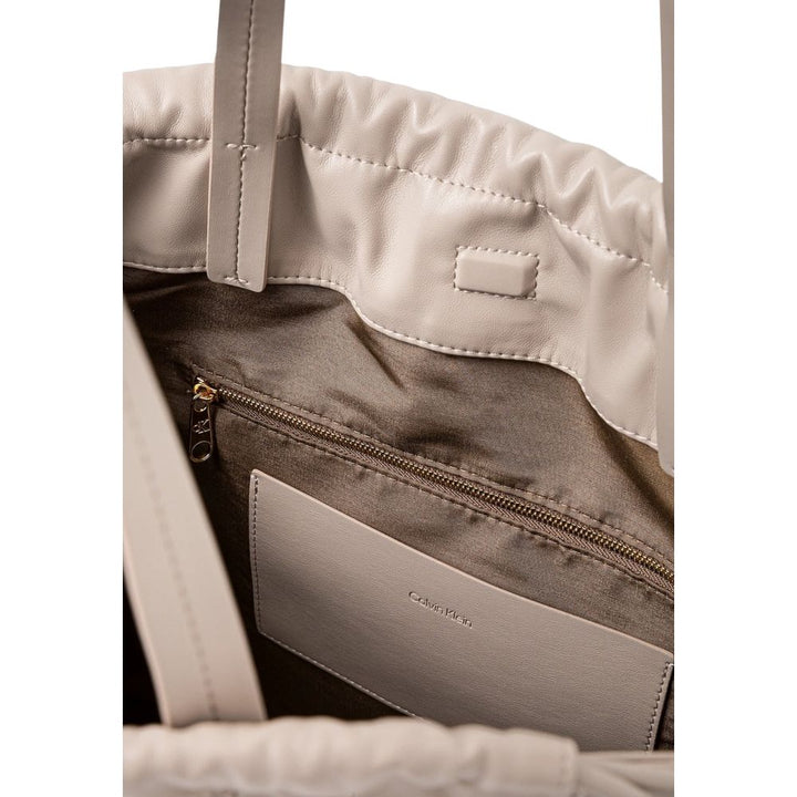 Women’s Calvin Klein Beige Polyethylene Handbag