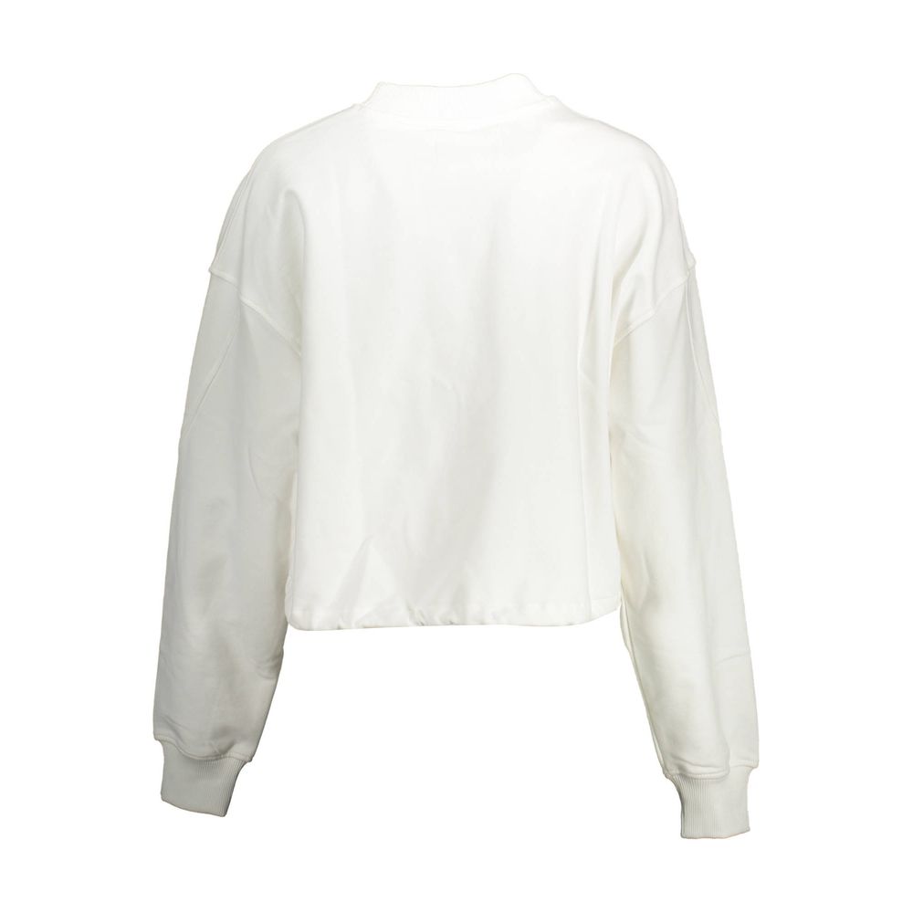 Women’s Calvin Klein Bianco Cotton Woman Sweatshirt
