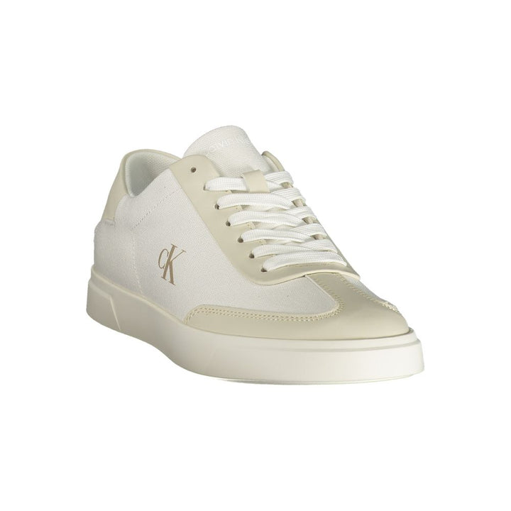 Women’s Calvin Klein Bianco Polyester Woman Sneaker