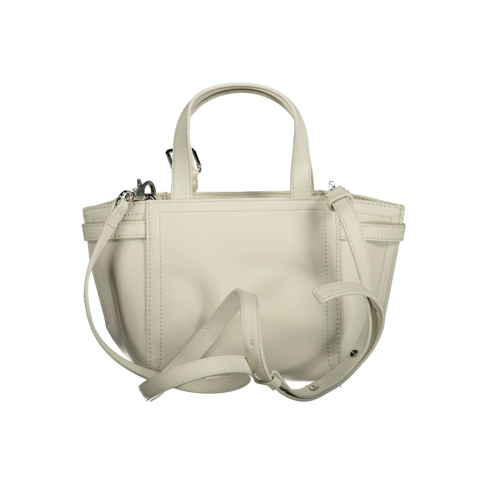 Women’s Calvin Klein Bianco Polyester Women Handbag