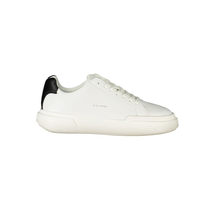 Women’s Calvin Klein Bianco Polyurethane Women Sneaker