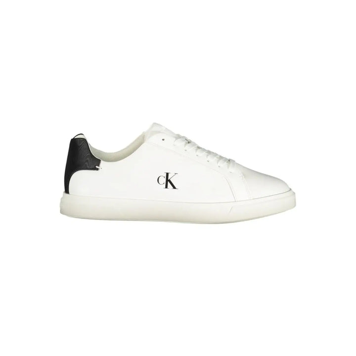 Women’s Calvin Klein Bianco Polyurethane Women Sneaker